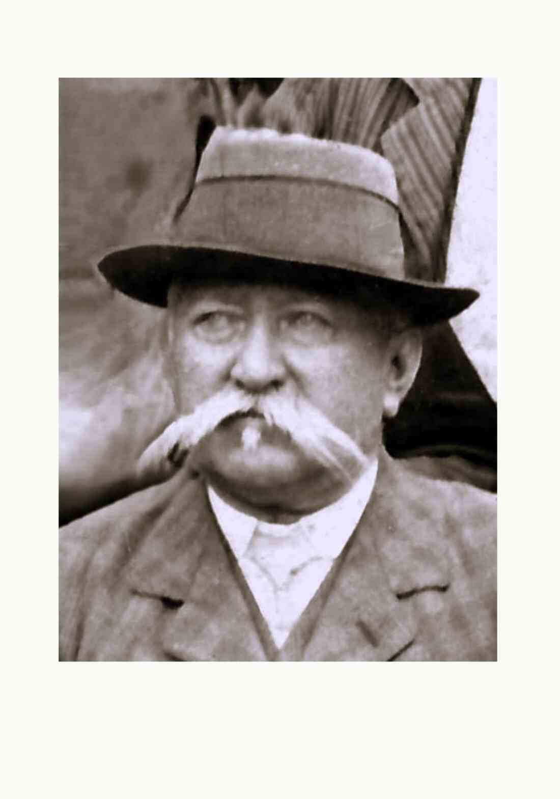 Jozsef Luka (*1851/+1917) - röm. kath. Lehrer - OW 116 / Am Telek 2a (Portrait)