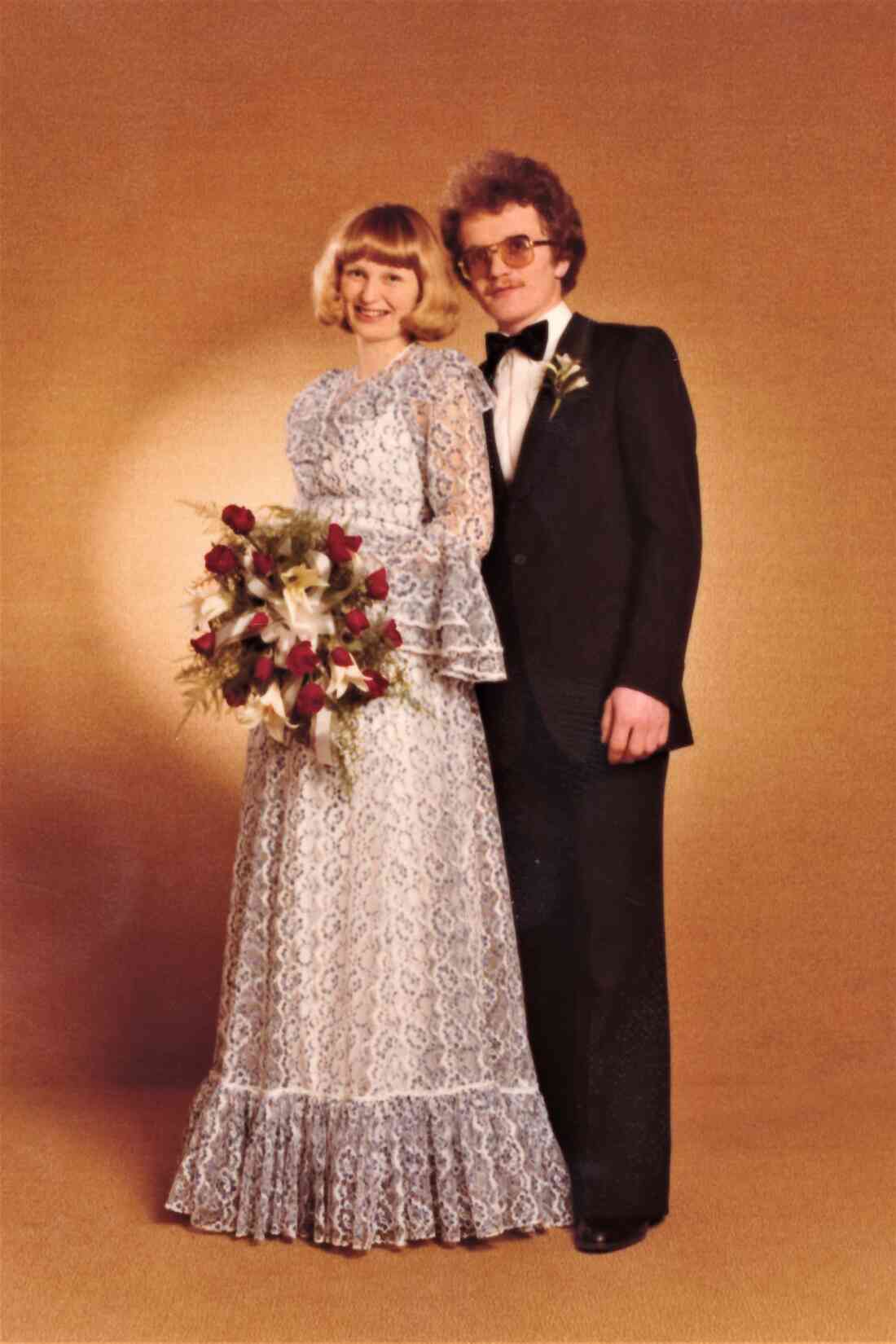 Das Hochzeitspaar Helene Oswald und Wolfgang Bauer