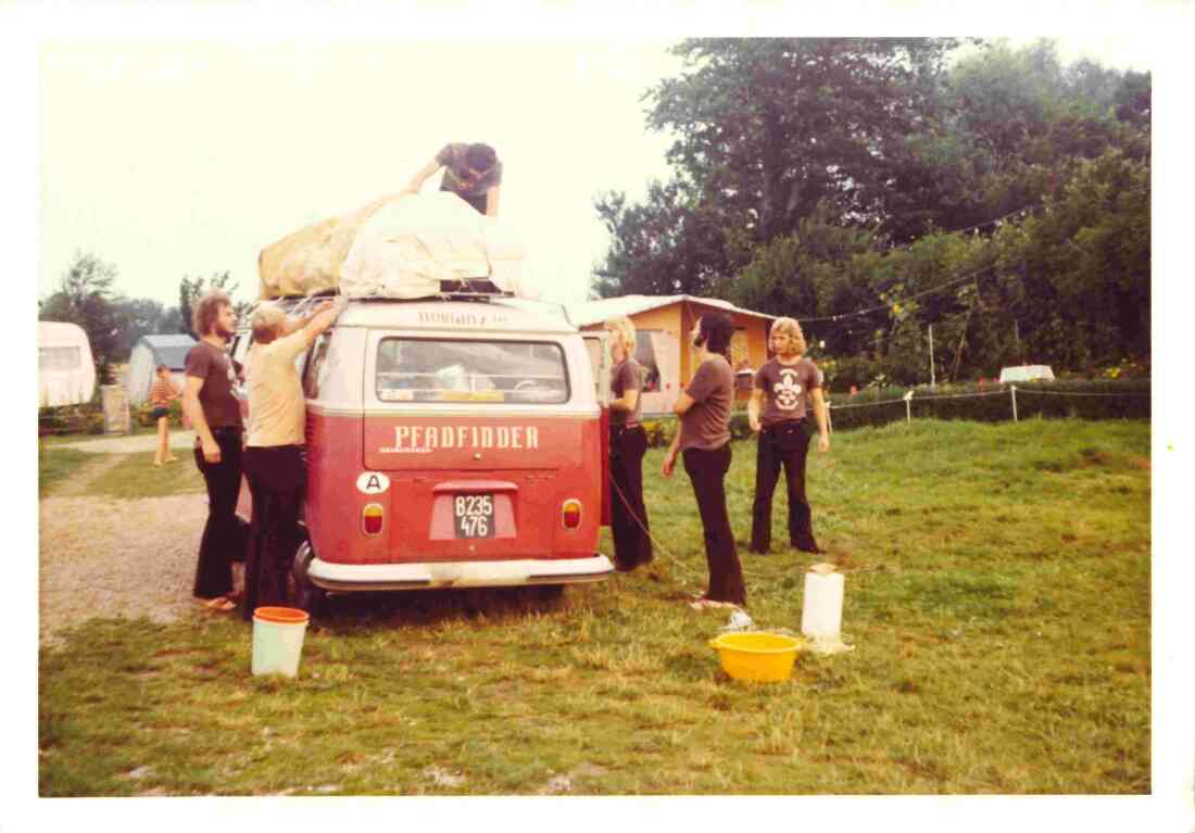 Mit dem Pfadfinderbus auf Tour: Aarhus/Dänemark - Gaal/Hegedüs/Asboth/Traxler/Szalai/Samer;