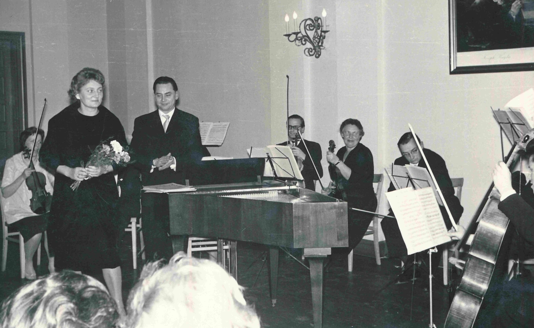 November 1958: Kammerkonzert im Rathaussaal  - Messner/Schober/Sammwald