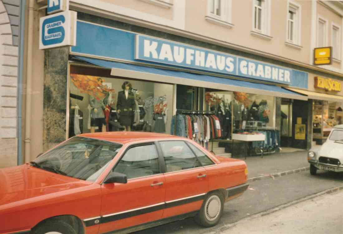 Geschäftslokal "Kaufhaus Grabner" - Wienerstraße 10