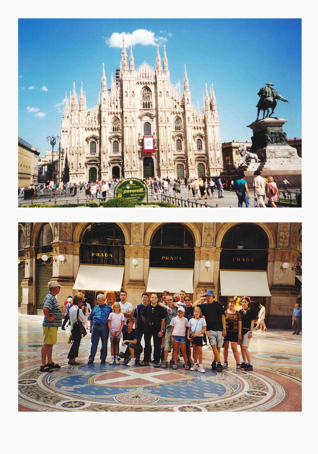 Pfadfinder: Lager in Mailand 2001 - Imre/Samer/Traxler/Schmalzl/Kurz/Hafner/Asboth/Pongracz/Schermann/Albrecht/Virag/Molnar