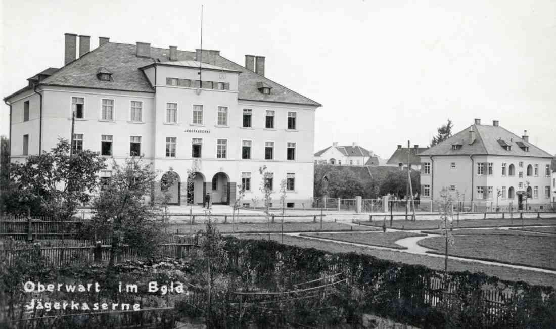 Ansichtskarte: Kaserne (Prinz Eugenstraße 4 und 6)