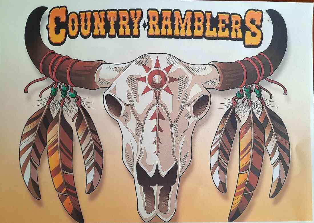 Logo für das Duo "Country Ramblers"