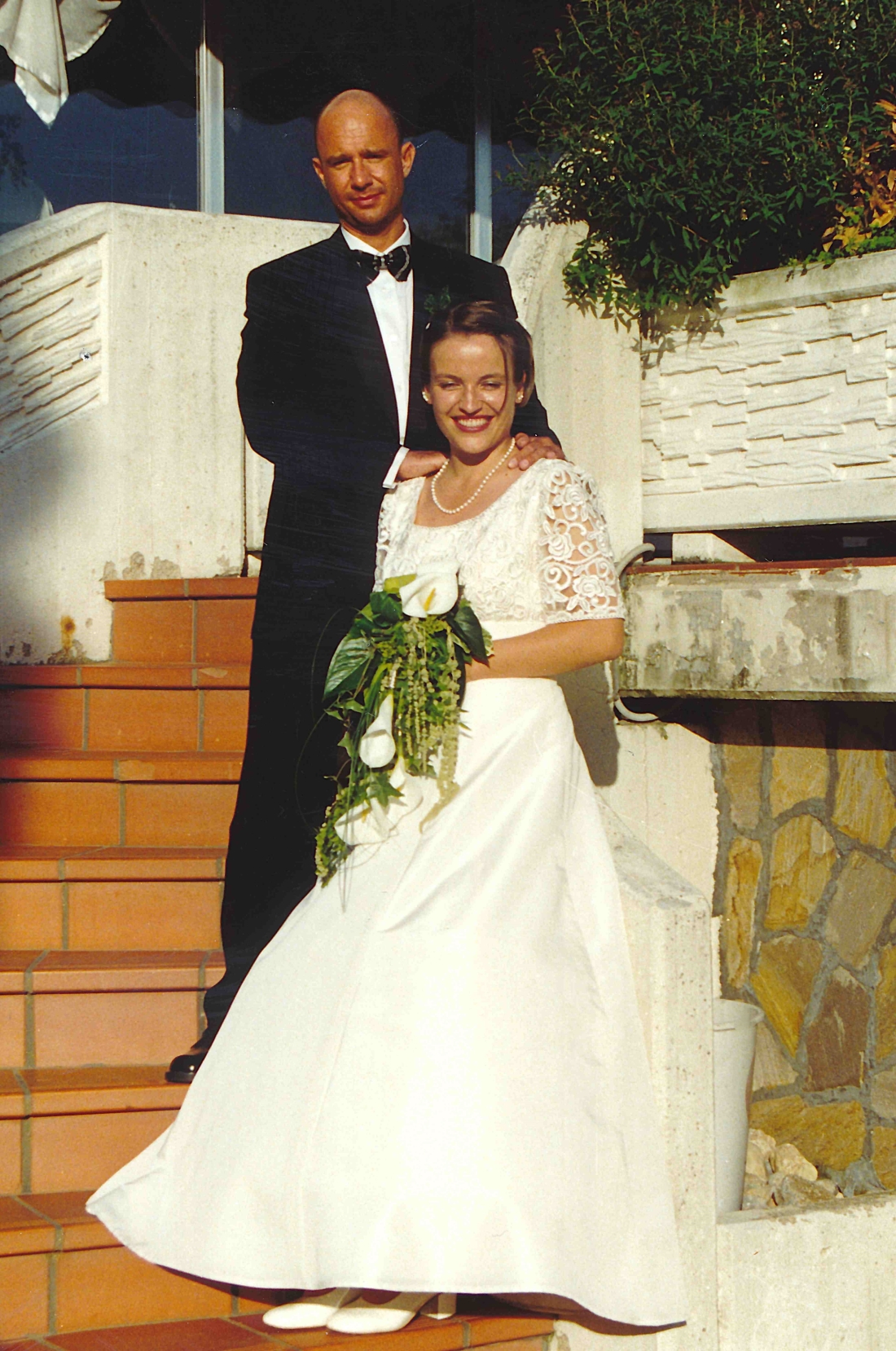 Das Hochzeitspaar Mario Walder und Elke Gabriel