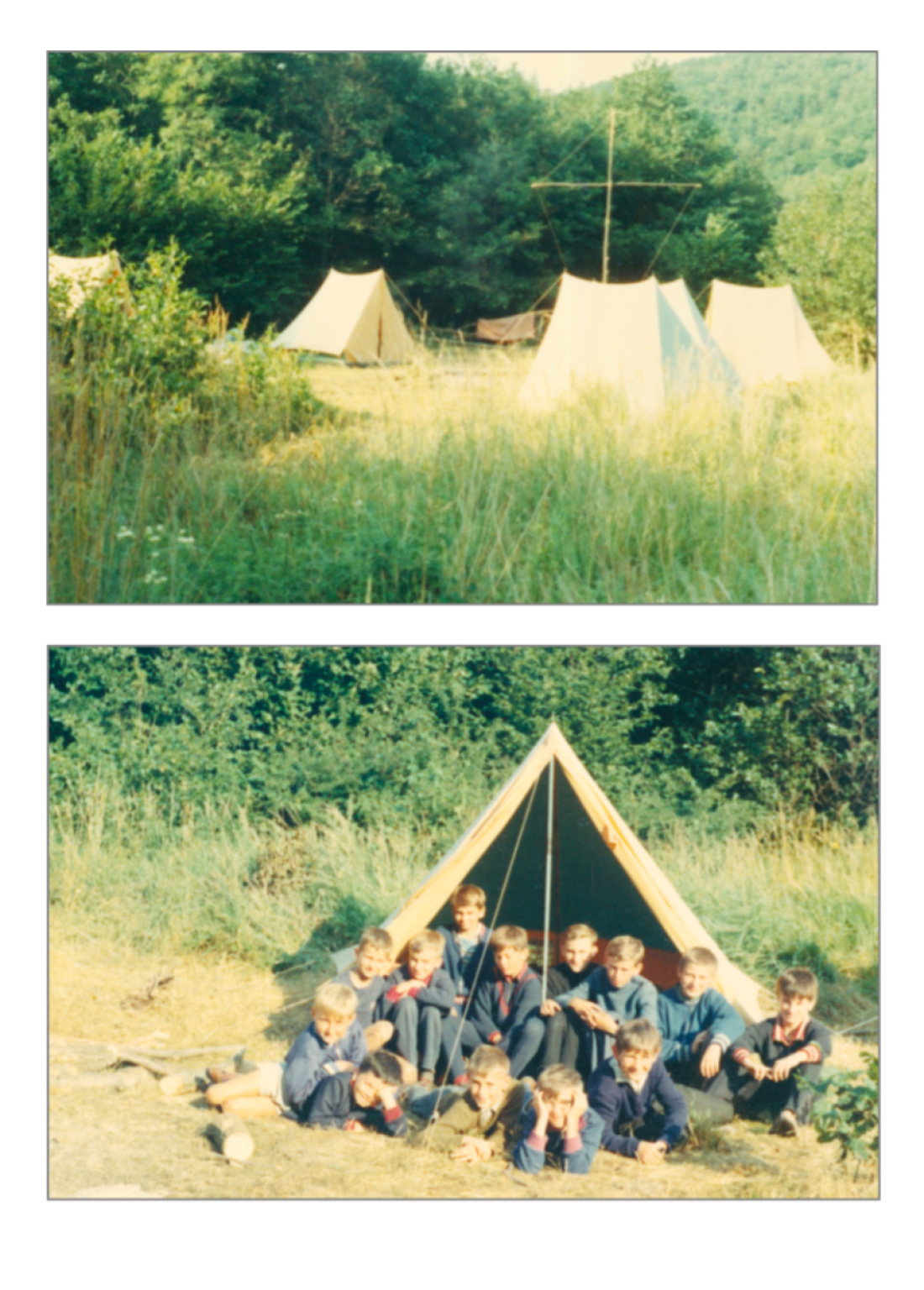 Jungscharlager in Rechnitz 1969