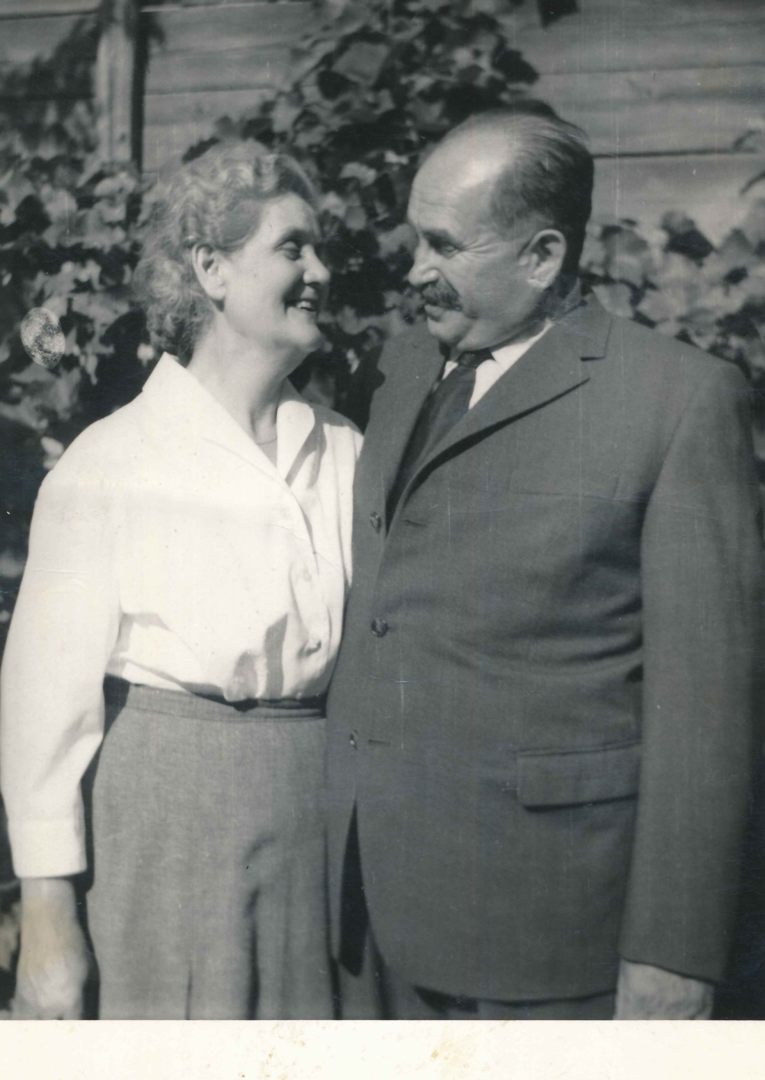 Das Ehepaar Alexander Schober (*1905/+1976) und Erzsébet Schober (geb. Schök, *1903/+1989)