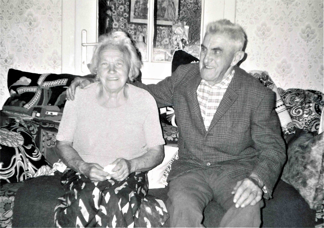 Das Ehepaar Julianna Imre (geb. Kethelyi, *1914/+1996) und Ludwig Imre (*1911/+1998) - Mondgasse 5