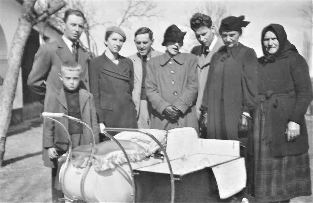 Familienfoto der Fam. Szabo