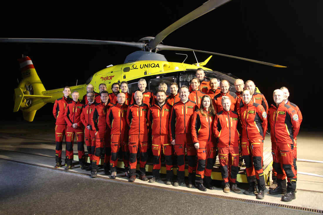 ÖAMTC-Rettungshubschrauber Christophorus 16: die Crew