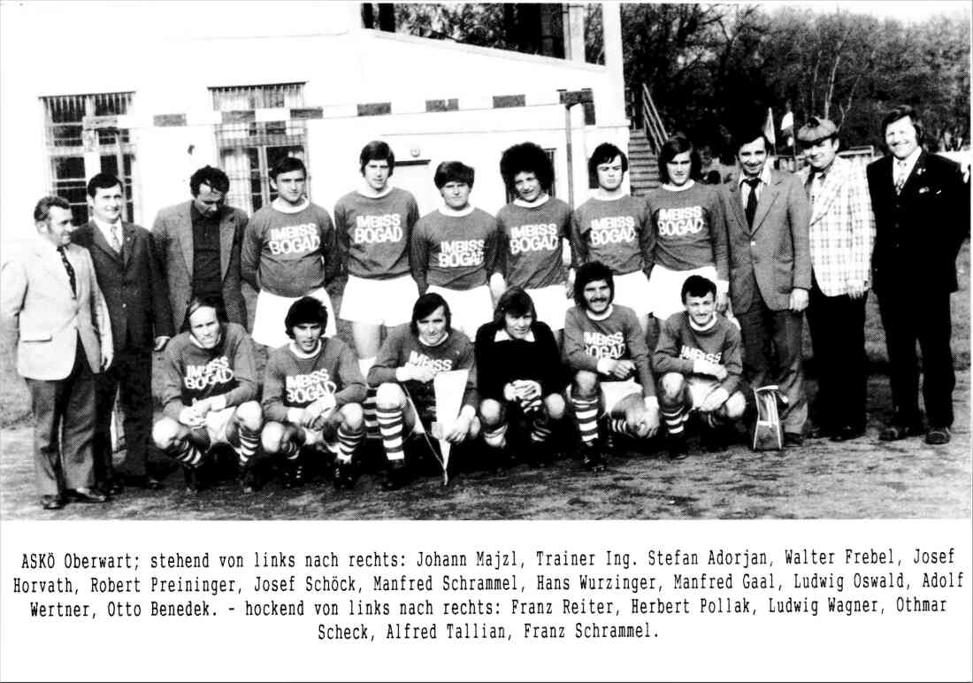 Fußball - ASKÖ Oberwart: 1972/73