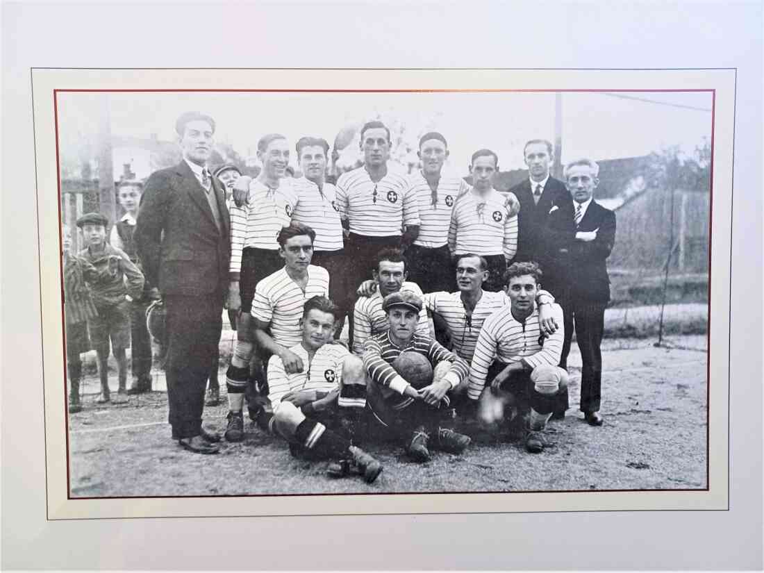 Fußball: Die Mannschaft des SC Oberwart als Reichssportverein