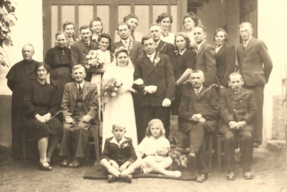 St. Martin: die Hochzeitsgesellschaft der Hochzeit von Maria Schuch und Hans Kern