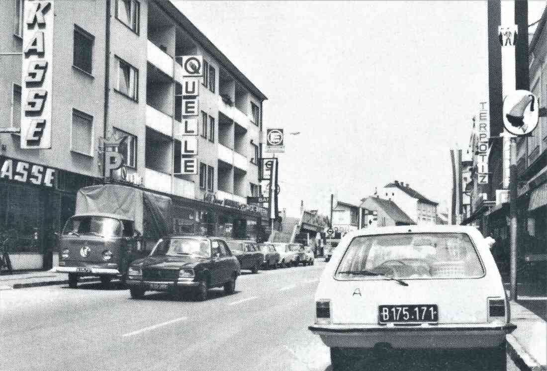 Wienerstraße von Höhe Hausnummer 8 in Richtung NW zur Informzeit