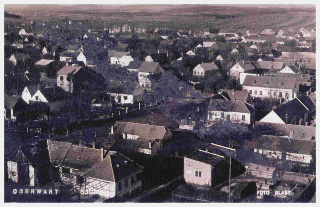 Gesamtaufrnahme: Blick vom ref. Kirchturm gegen Norden