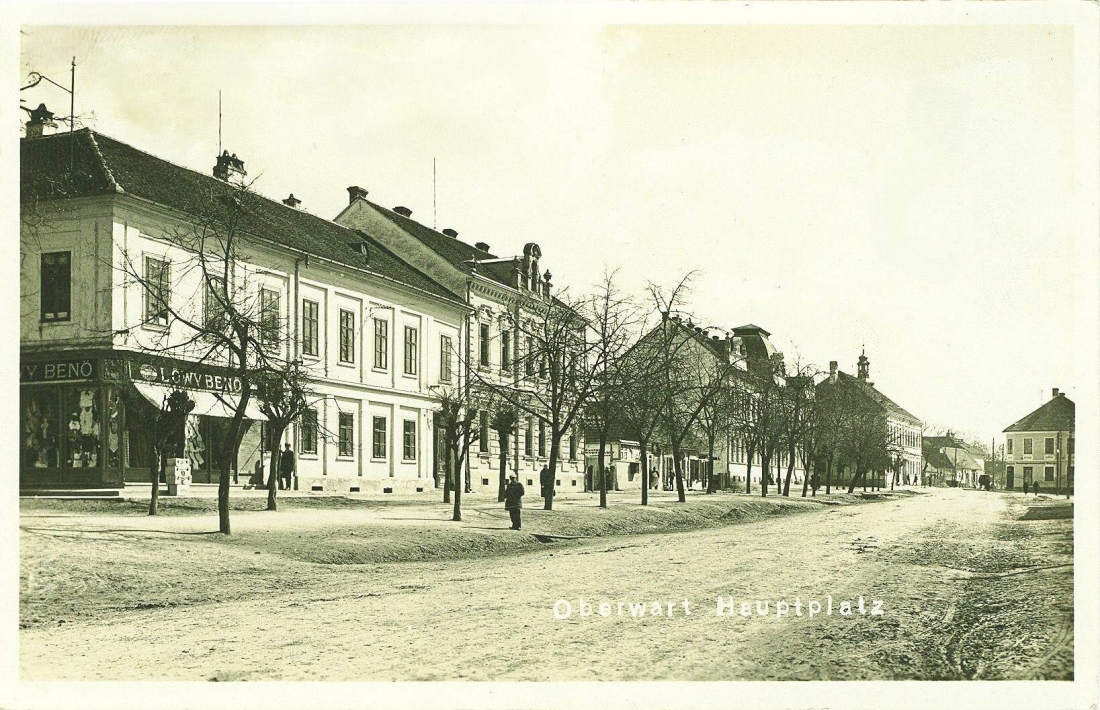 Ansichtskarte: Oberwart Hauptplatz