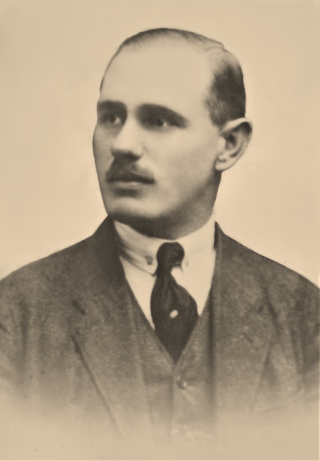 Fleischermeister Alexander Blach sen. (*1888/+1936) - Hauptplatz 7 (Portrait)