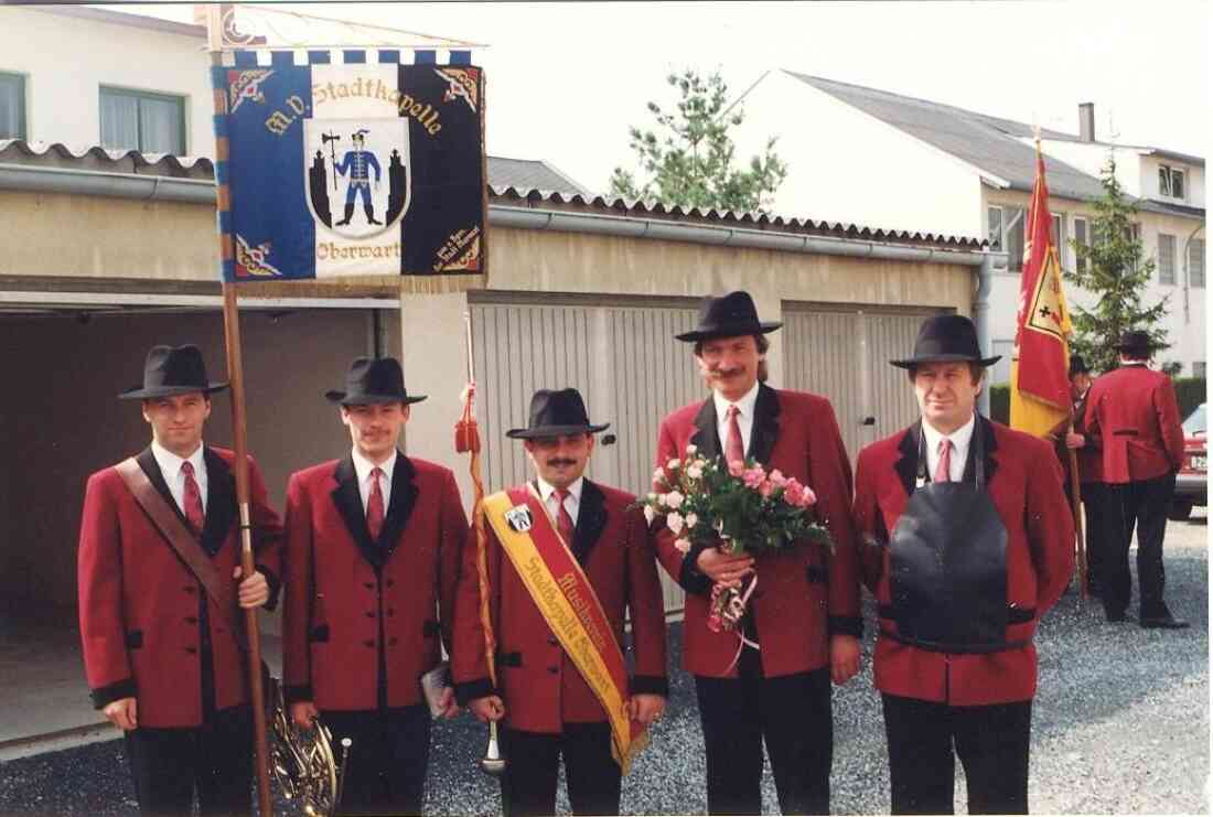 Stadtkapelle Oberwart: Gruppenbild am 1. Mai