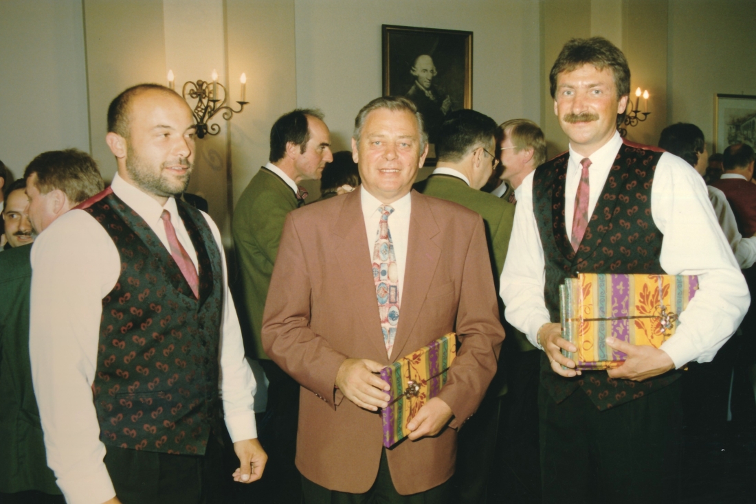 45 Jahre MV-Stadtkapelle Oberwart: Empfang im Rathaus - Gabriel/Fülöp/Baumgartner