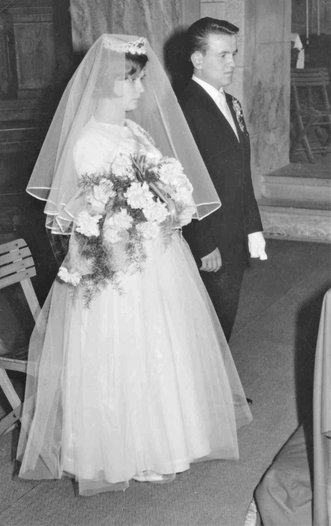 Hochzeit Maria Janisch (*1948/+2020) und Stefan Ritter (*1942)