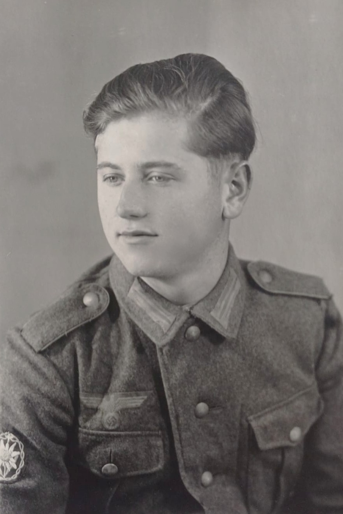 Gebirgsjäger Alexander Fülöp (*1925/+1958) als Soldat der Deut. Wehrmacht - OW 290 / Wiesengasse 50