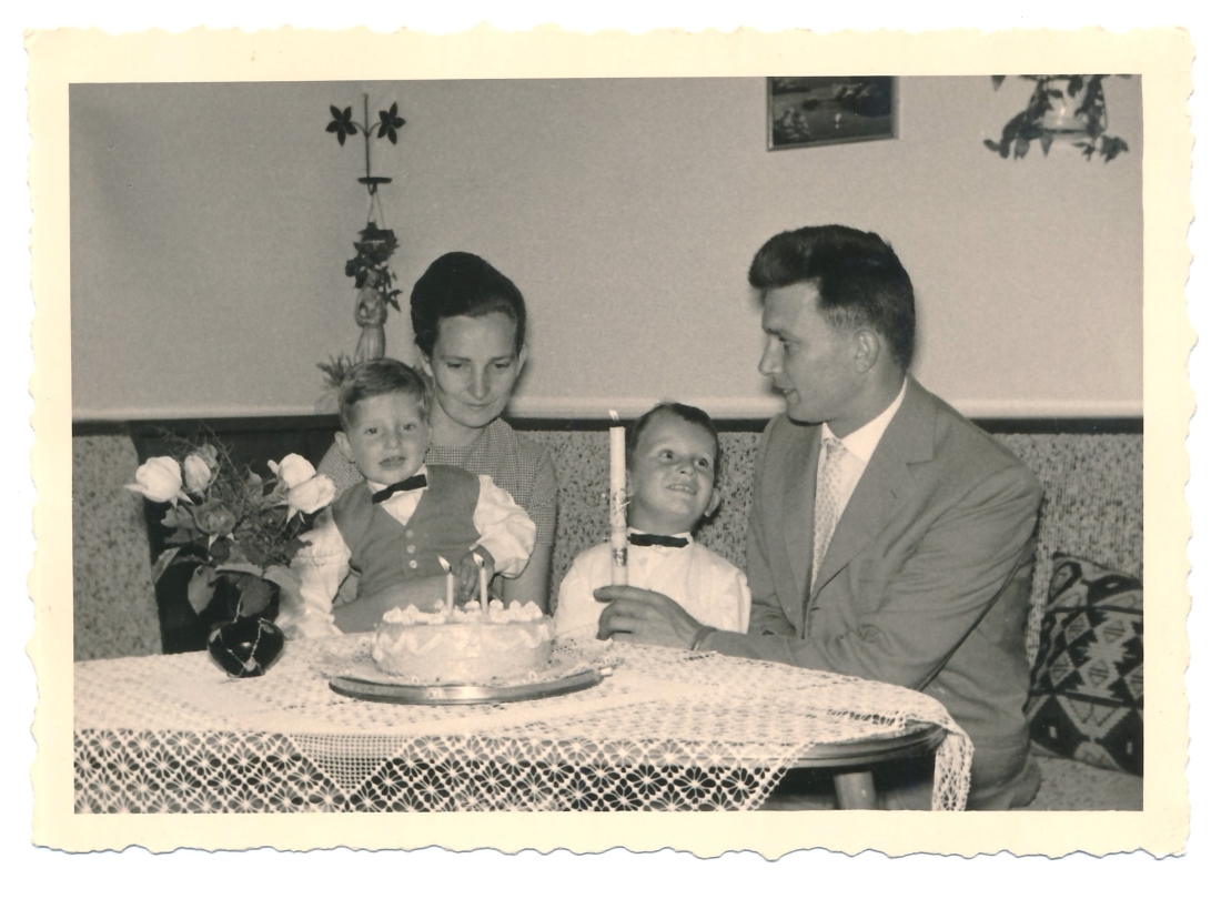 Kleine Familienfeier: zweiter Geburtstag von Martin Langer (*1961/+2024)