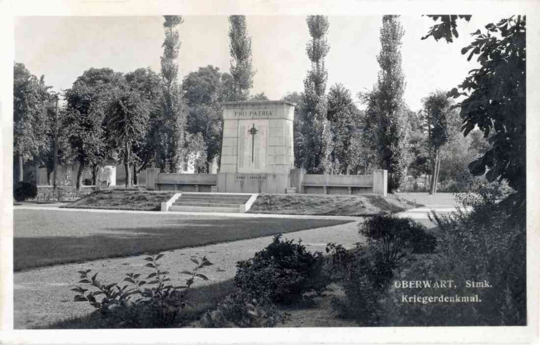Ansichtskarte: Kriegerdenkmal