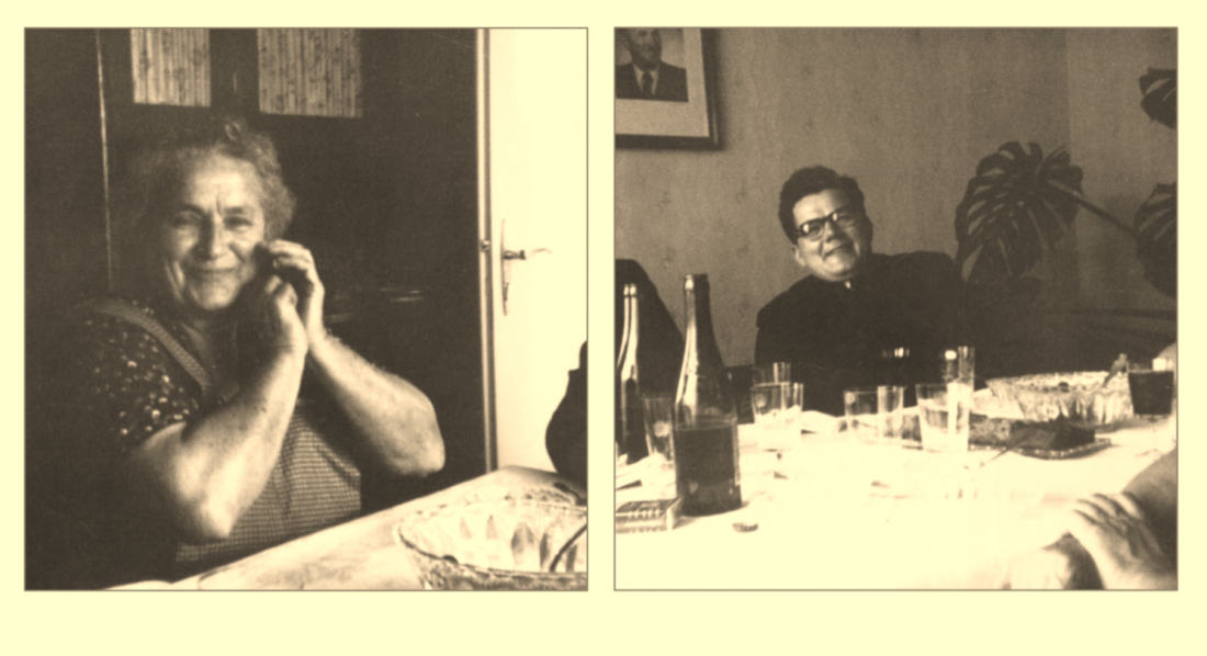 Geistlicher Besuch im Haus Hanusch-Graf: Kaplan Leo Stubits zu Besuch bei Maria Hanusch
