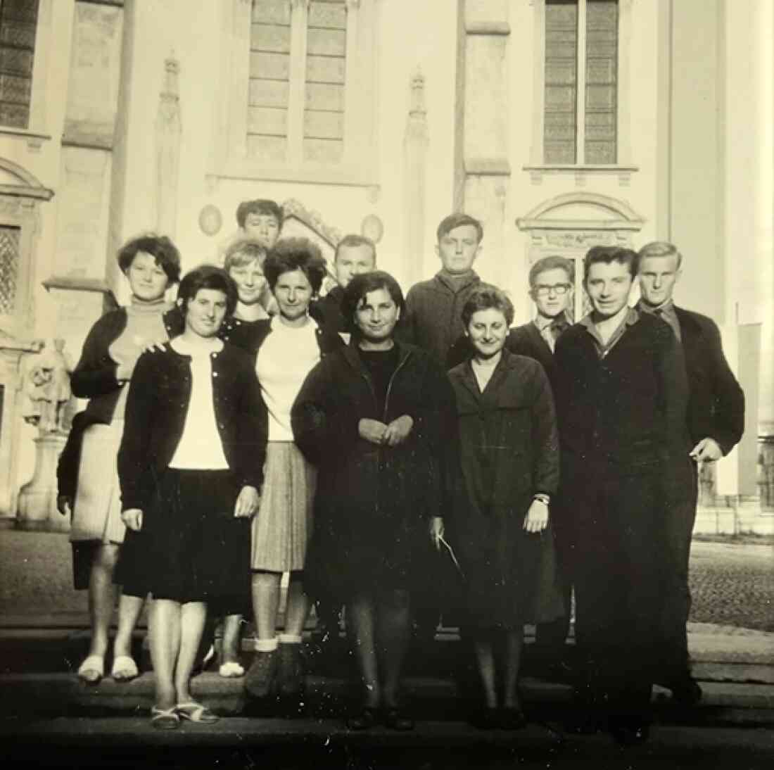 Röm. kath. Pfarre: Fußwallfahrt der kath. Jugend nach Mariazell - 1964