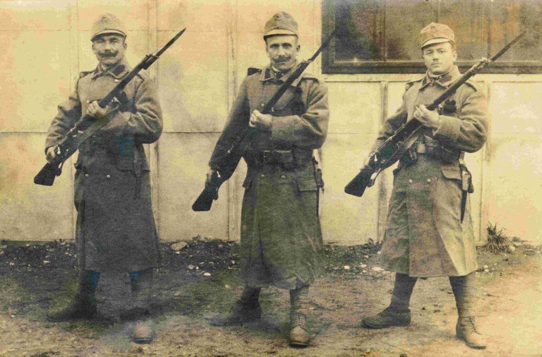 Sandor / Alexander Böcskör (*1890/+1952) als Soldat im I. Weltkrieg