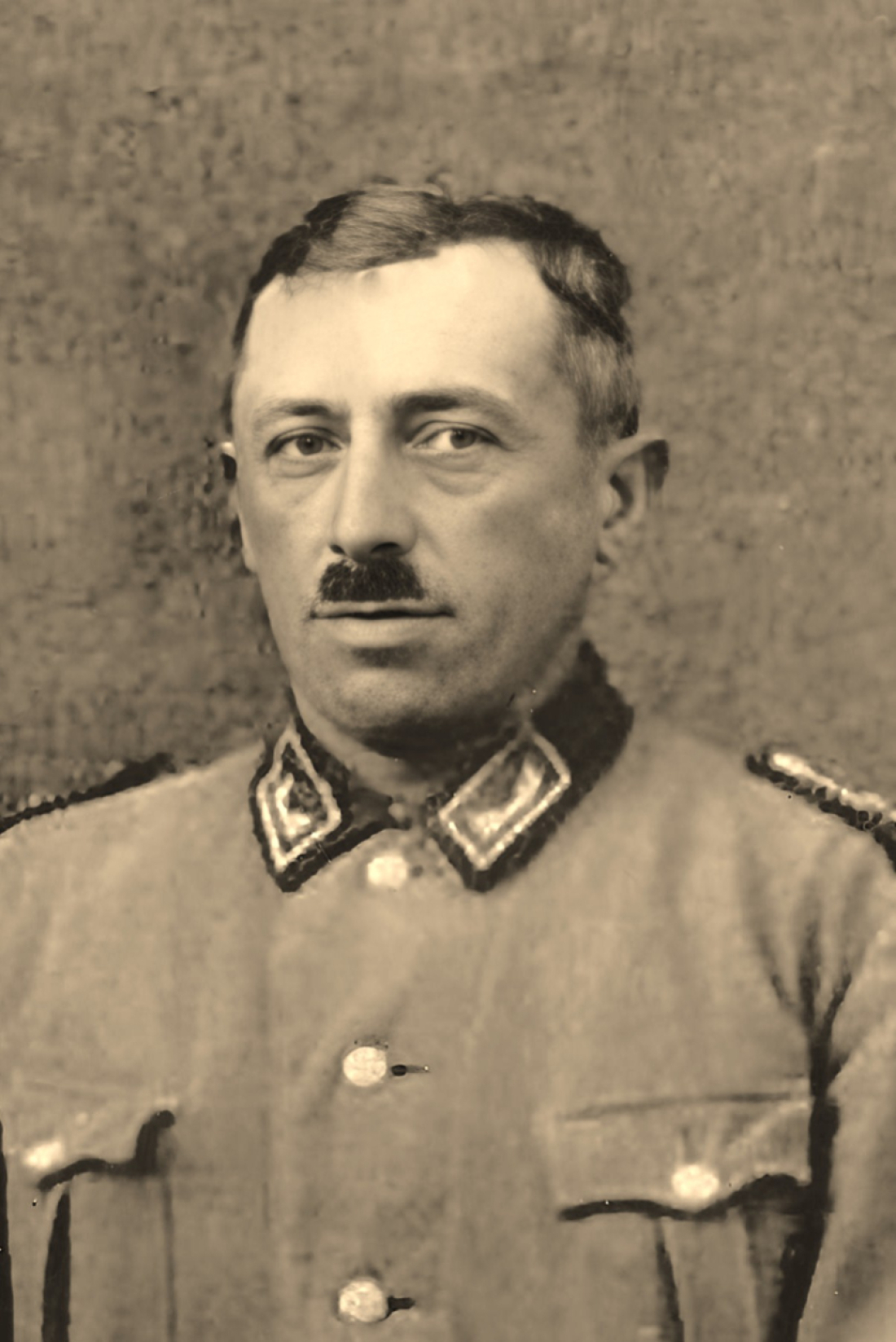 Johann Fülöp (*1903/+1984) - Linke Bachgasse 40 als Soldat der Deut. Wehrmacht  - Portrait