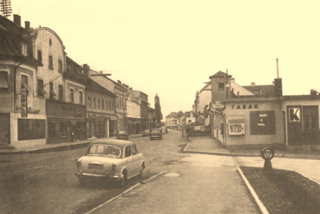 Blick in die Wienerstraße gegen SO