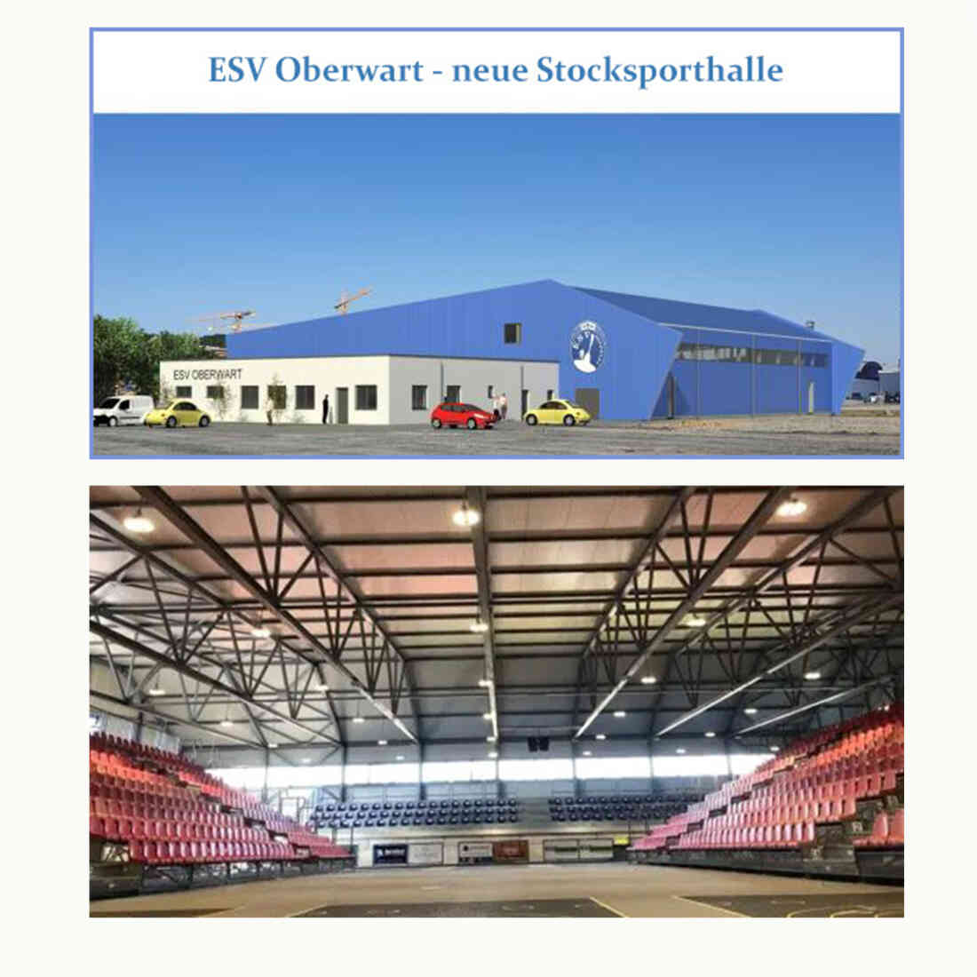 ESV-Stocksport / Eisschützenverein: neue Halle des ESV-Oberwart