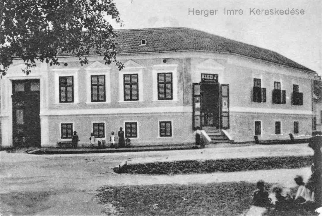 Herger Haus (Grazerstraße 53) - "Herger Imre Kereskedése"