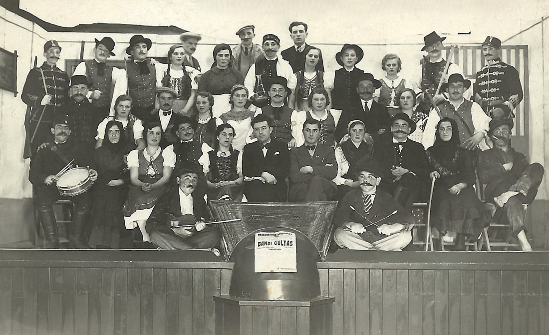 Theateraufführung des reformierten Lesevereins im Genossenschaftssaal: "Bandi Guyas"