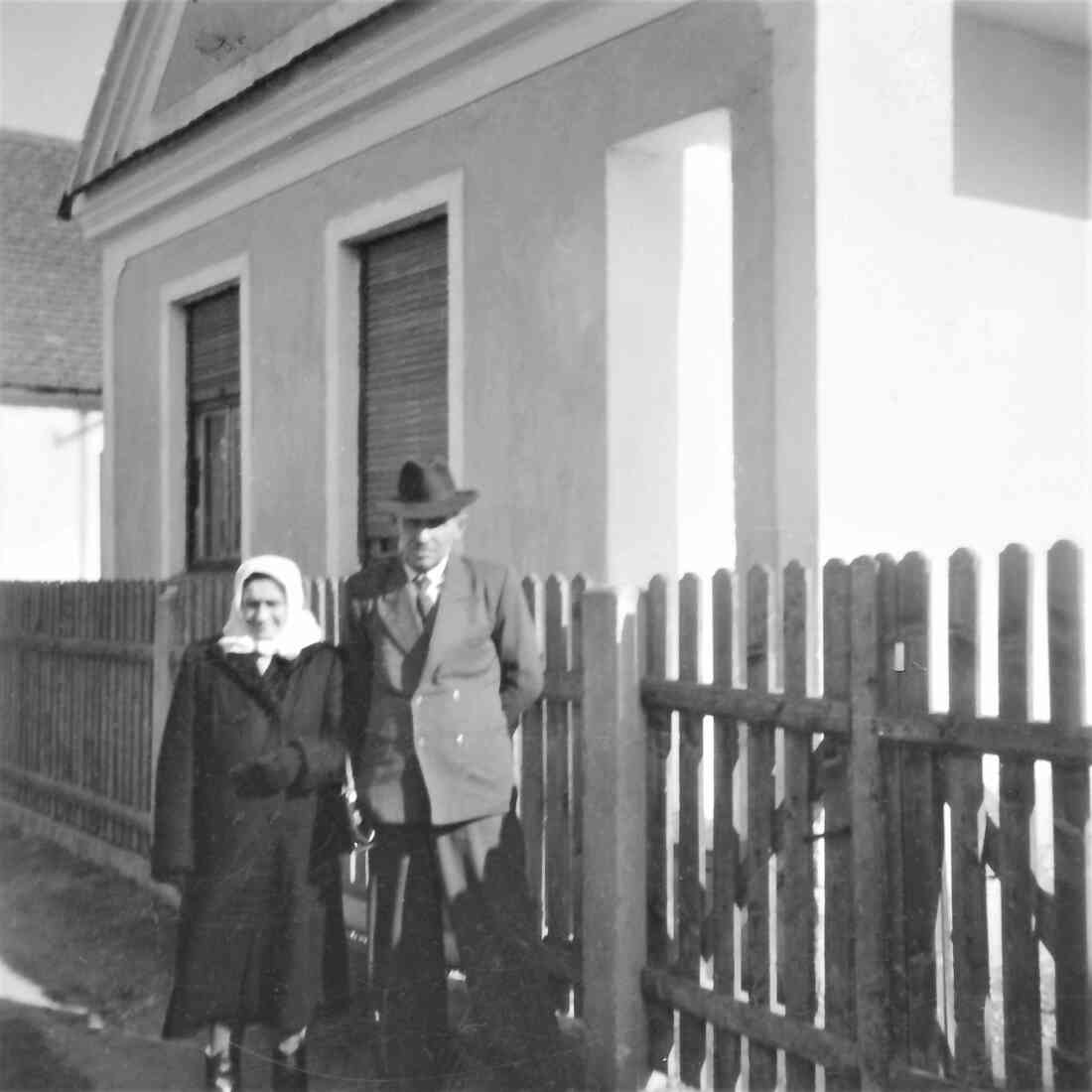 Anna Zsamar (geb. Pongracz - *1906 / +1993) und Ludwig Zsamar (*1905 / +1964) - Unterwarterstraße 7 / OW 57