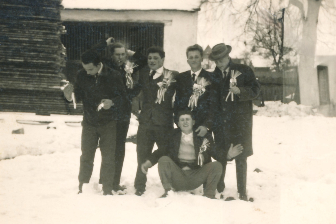 Johann Fülöp nach der Musterung im März 1962 (Jahrgang 1943)