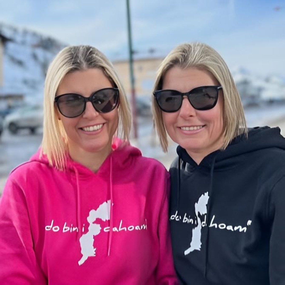 Eines der Oberwarter Zwillingspaare: Barbara Kramer-Meltsch und Angelika Heiling-Meltsch