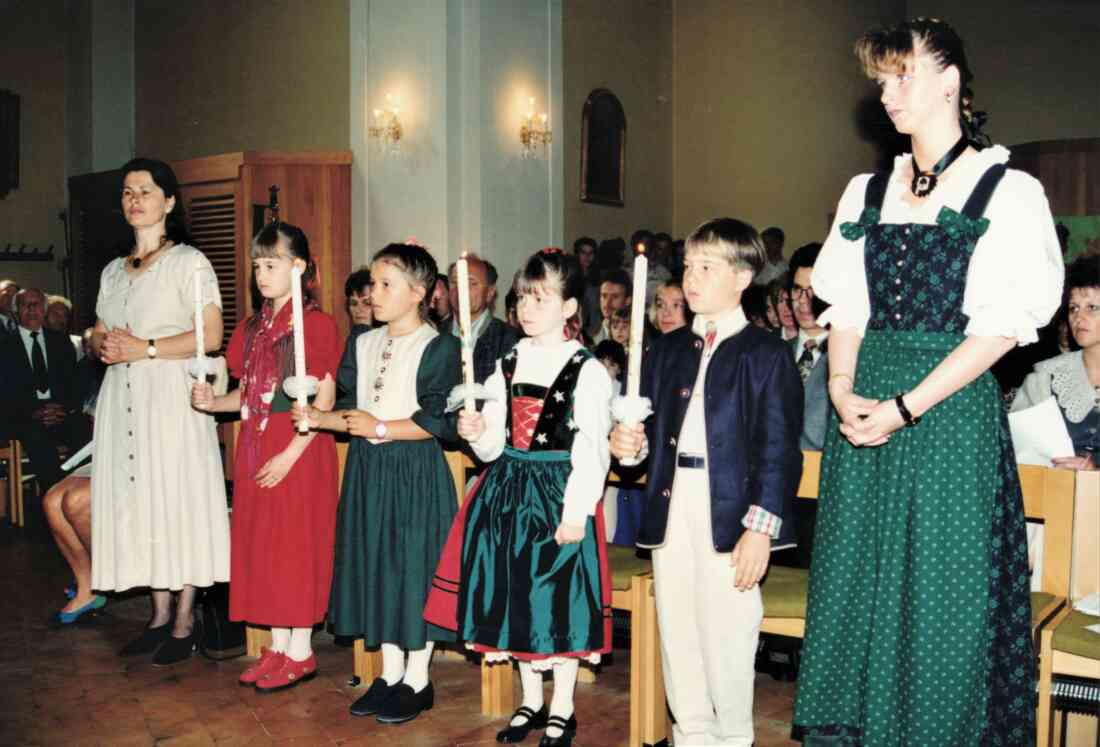 Röm. kath. Pfarre St. Martin: Erstkommunion 1996