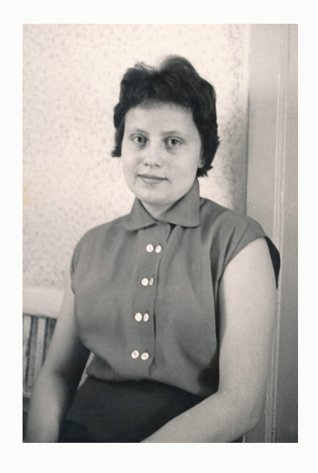 Portrait: "Maus" Wilhelmine Schober (verh. Hazivar, *1938)