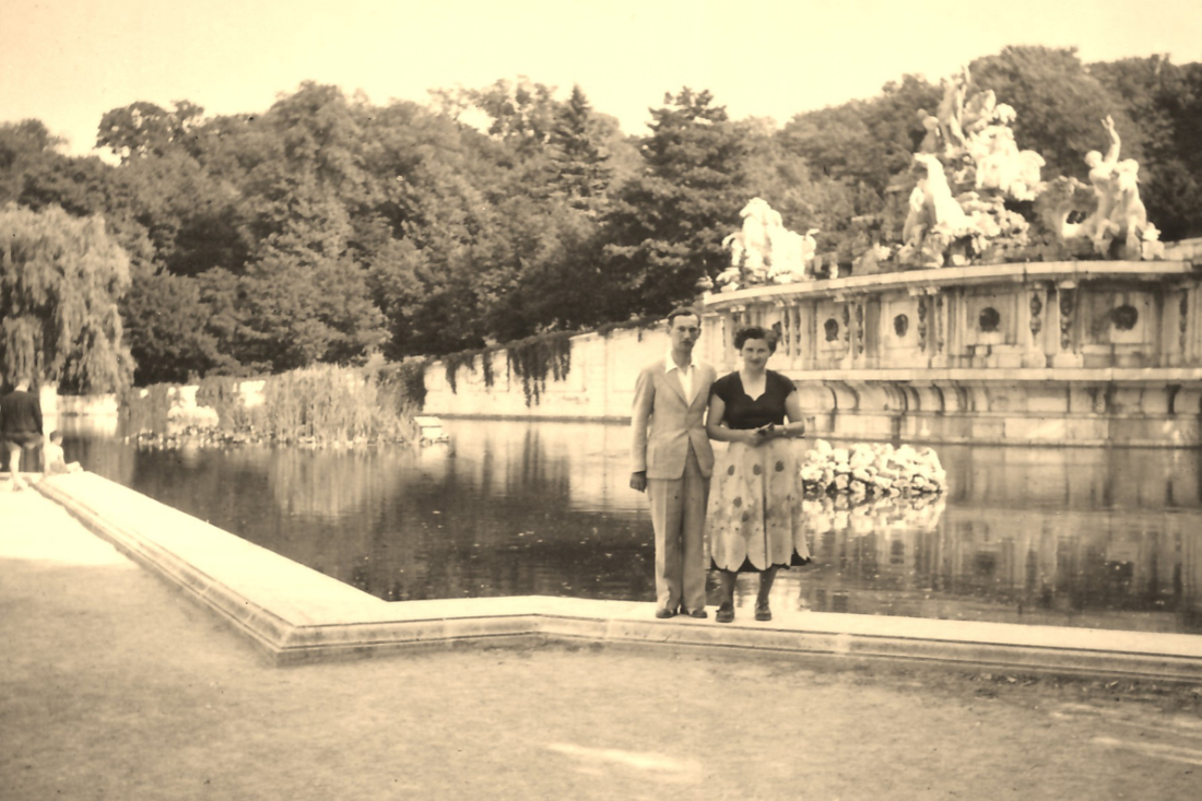 Das Ehepaar Mikovits in Schönbrunn
