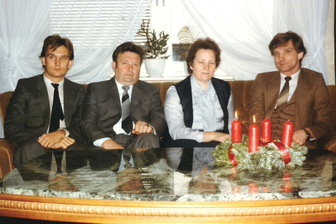 Der 2. Adventsonntag 1984 bei Familie Langer (Am Telek 21)