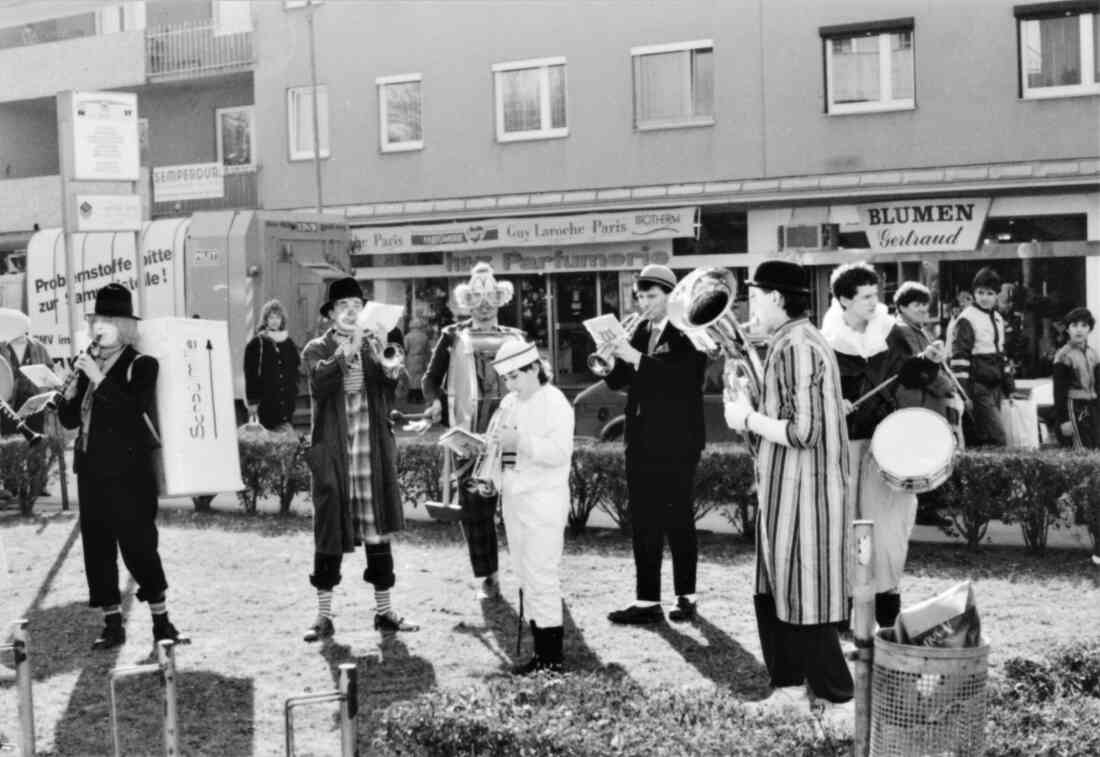 Fasching - IGFD Narrenkapelle: erster Auftritt im Jahre 1989