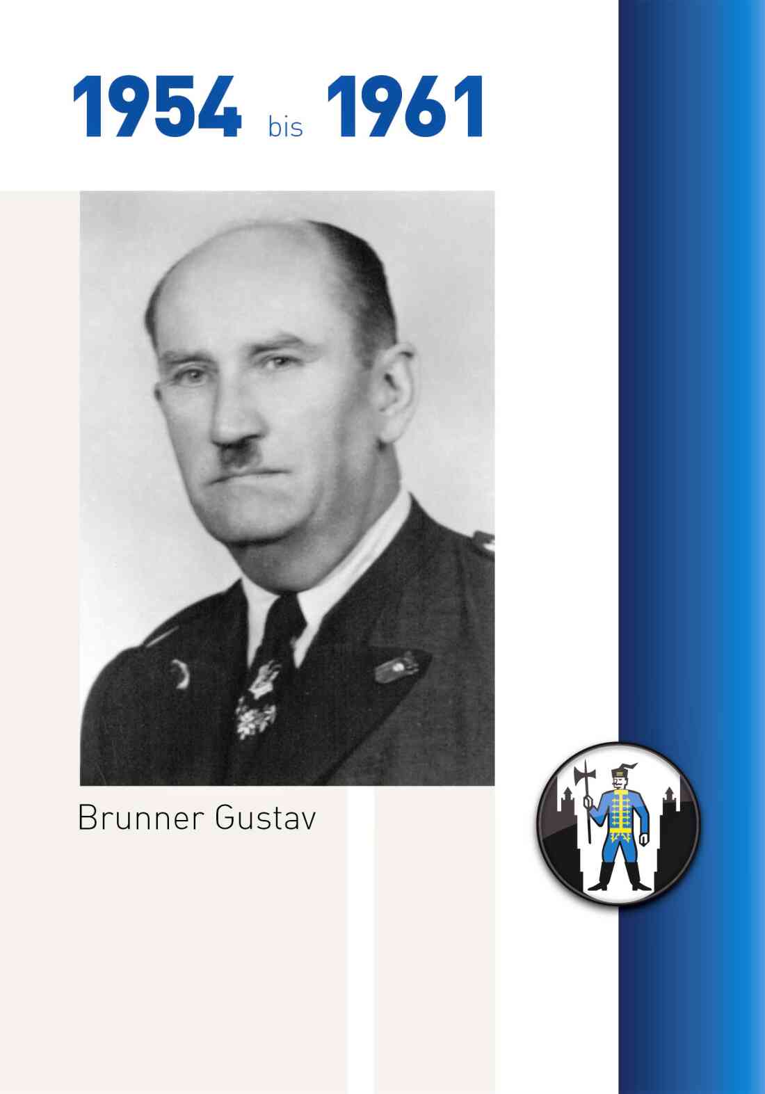 Stadtgemeinde: Bürgermeister Gustav Brunner (ÖVP) - Portrait