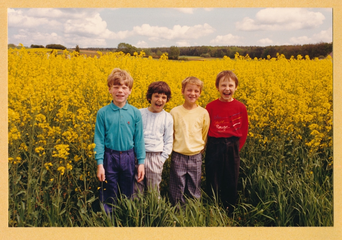 Die Erstkommunionskinder in St. Martin 1987 - Ratz/Klic/Bernhard/Halper