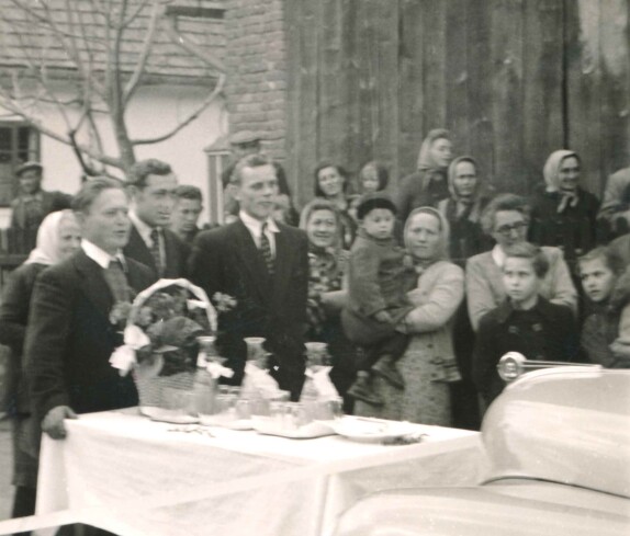 Vorziehens bei der HZ Adolf Frey und Anna Wacholder am 27. Juni 1948 - Sterniczky/Böcskör/Grof