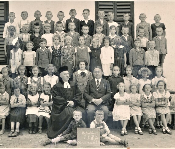 Klassen der evang. Schule AB (Geistlinger [auch Geisztlinger]/Mühl)