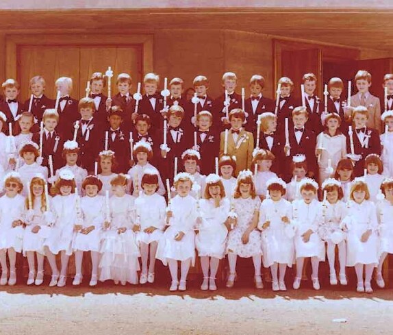 Röm. kath. Pfarre: Erstkommunion 1978 - Schwarz/Steszgal