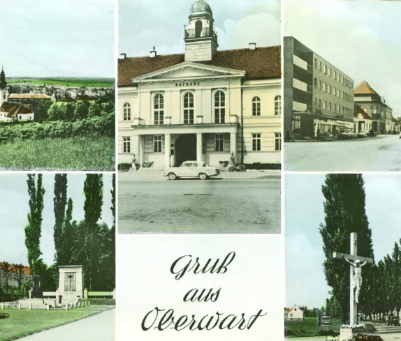Ansichtskarte: Gruß aus Oberwart - mit 5 Ansichten
