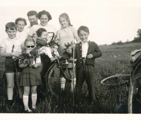 Familienfoto Muth-Hegedüs im Mai 1969